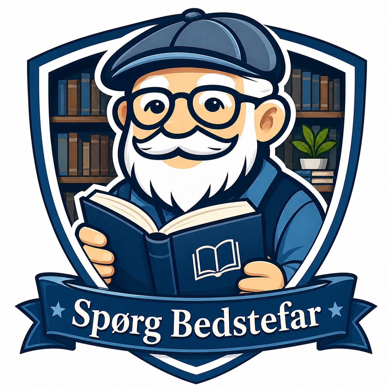 Spørg Bedstefar-logo